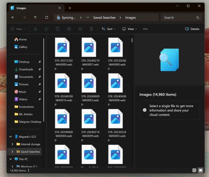 微軟希望你使用 Windows 11 文件資源管理器查看安卓手機(jī)照片，...